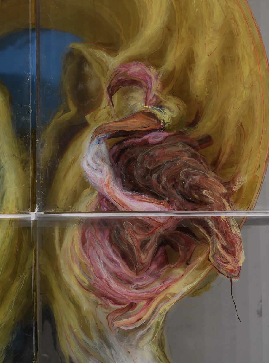 Tre nel giallo (particolare)